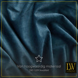 LW Collection Curtains Dark Blue Velvet Ready made 140x225cm