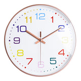 LW Collection Keukenklok Shirley kleuren klok - wandklok stil uurwerk