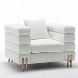 Luxe Fauteuil wit 109*97*68CM