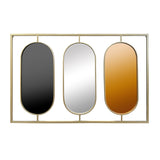 LW Collection Wandspiegel goud rechthoek 109x70 cm metaal spiegels wandspiegel wandspiegels 
