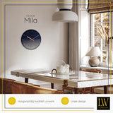 LW Collection Keukenklok Mila 30cm - Wandklok stil uurwerk wandklok wandklokken klokken uurwerk klok
