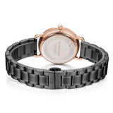 SJ WATCHES Lima horloge dames zwart- horloges voor vrouwen 36mm